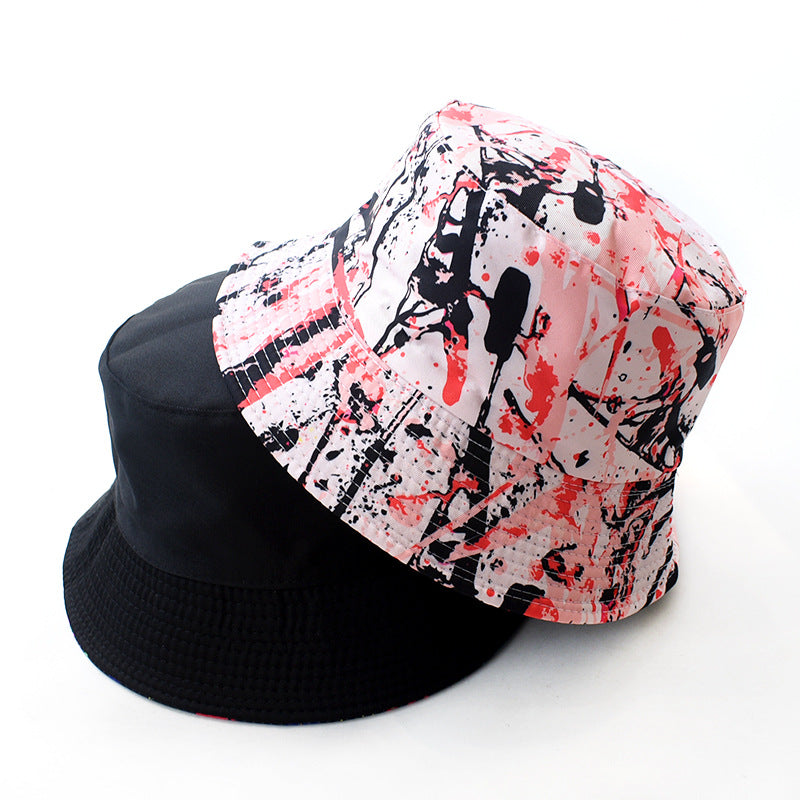 Sombrero de cubo de cráneo reversible de poliéster al por mayor