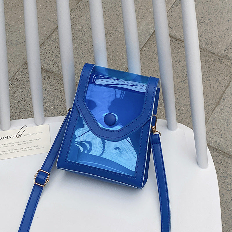 Wholesale PU Solid Color Mini Phone Bag