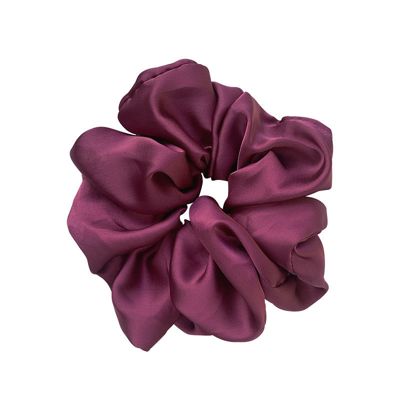 Wholesale Oversized Hair Loops, Smooth Satin Fabric Hair Ropes