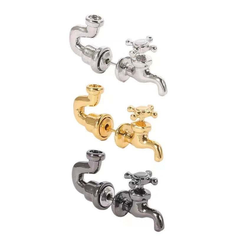 Wholesale Faucet Earrings Creative Detachable Earrings