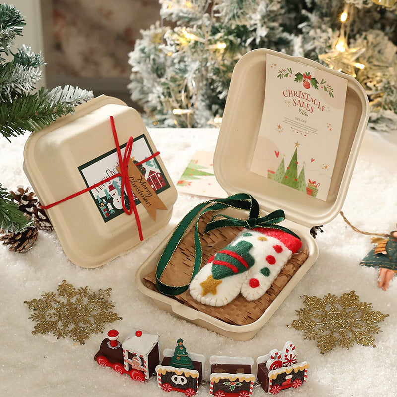 Wholesale Christmas gift plush Christmas tree pendant Christmas decoration