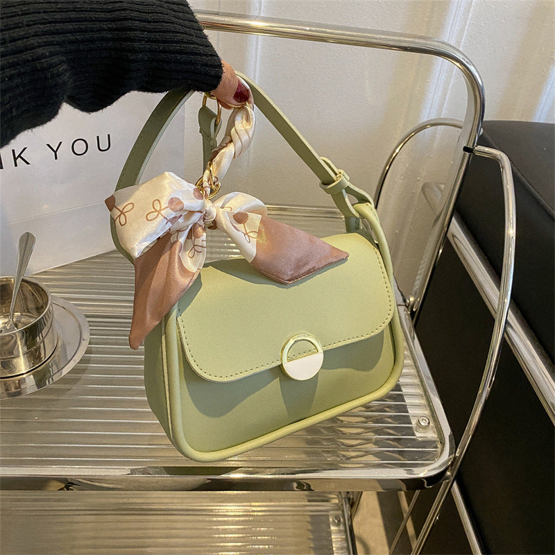 Wholesale Textured Underarm Chain Shoulder Crossbody Small Square Bag