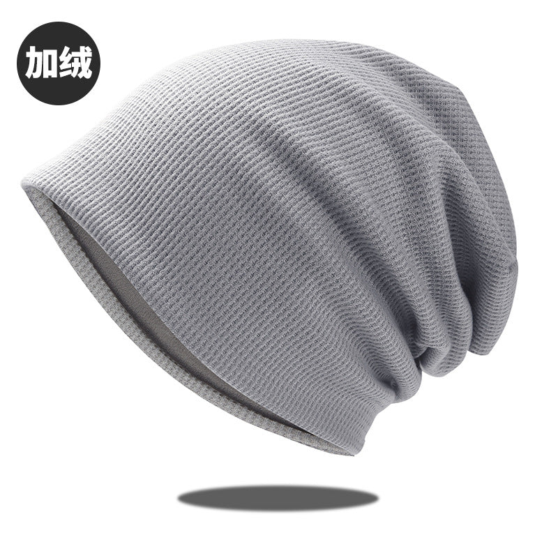 Wholesale Plush Warm All-match Knitted Hat