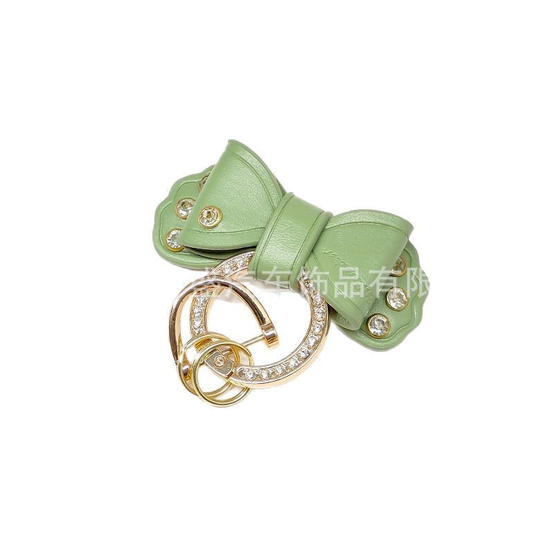 Wholesale 20pcs Diamond Butterfly Car Keychain