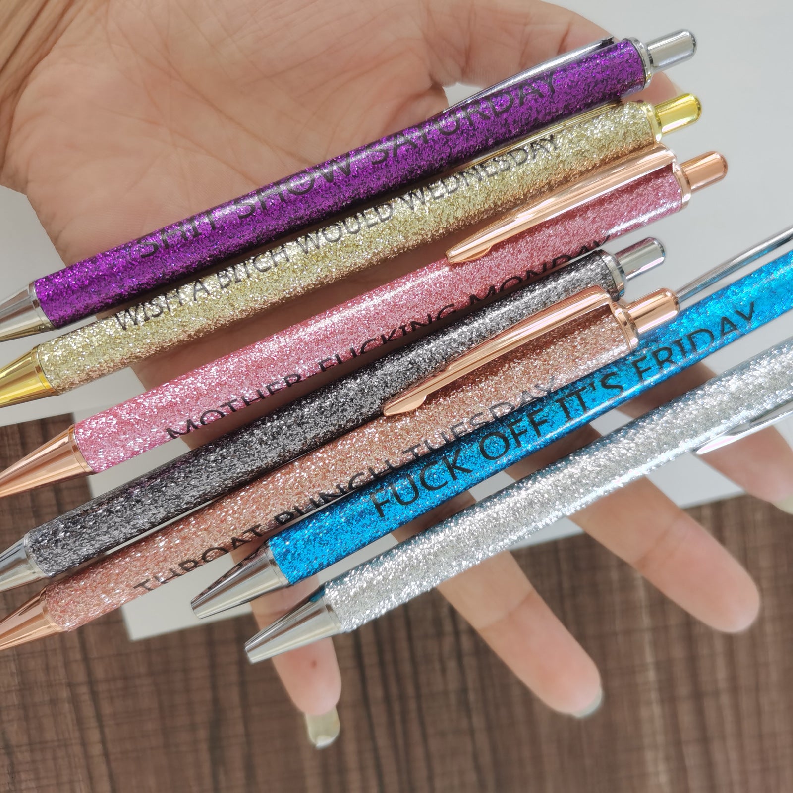Wholesale Pens  of 7 Sets of Metal Ballpoint Pens