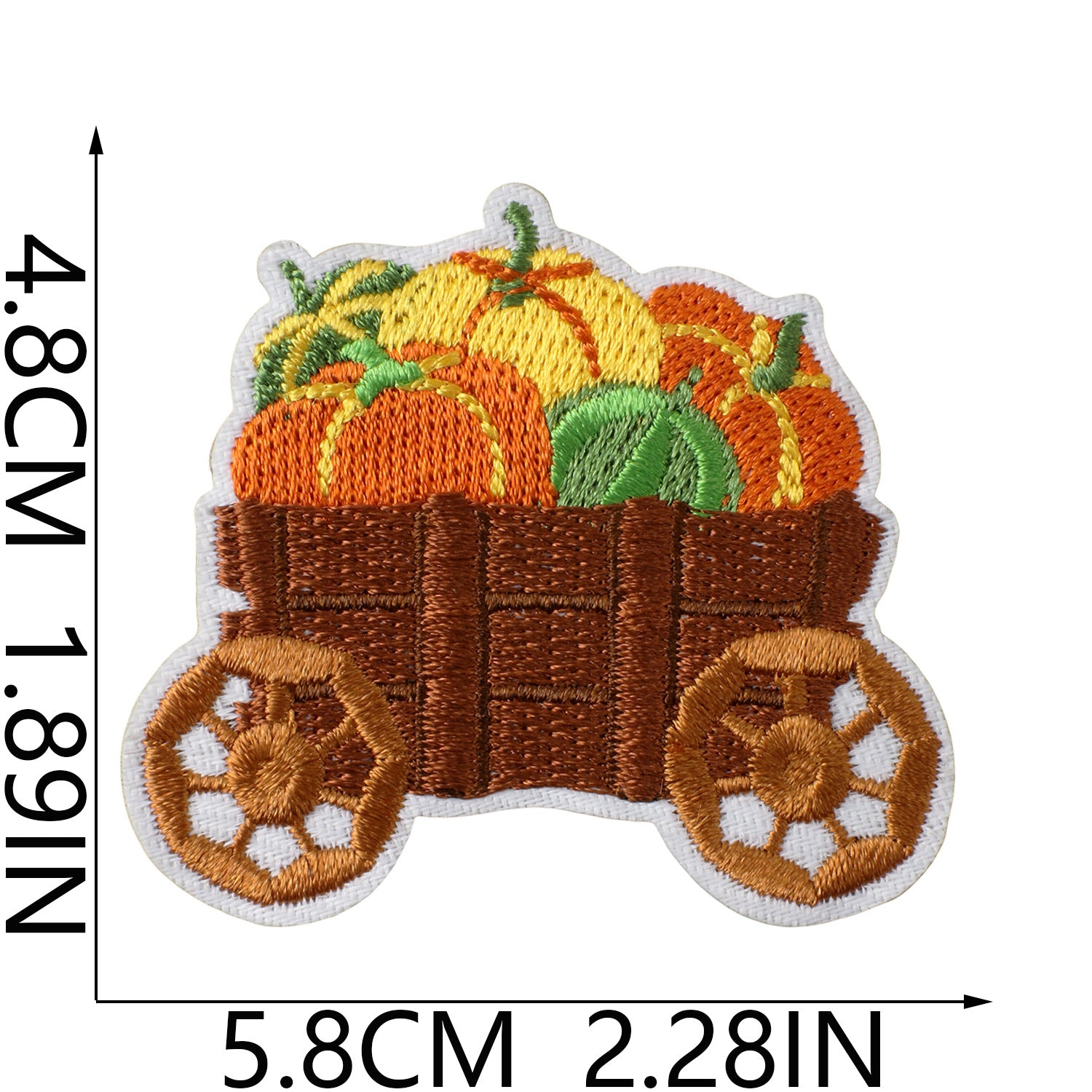 Wholesale Polyester Embroidery Patch Cute Pastoral Farm Design Fashion Accessory For Clothing Bags And Home Decor Gift Idea
