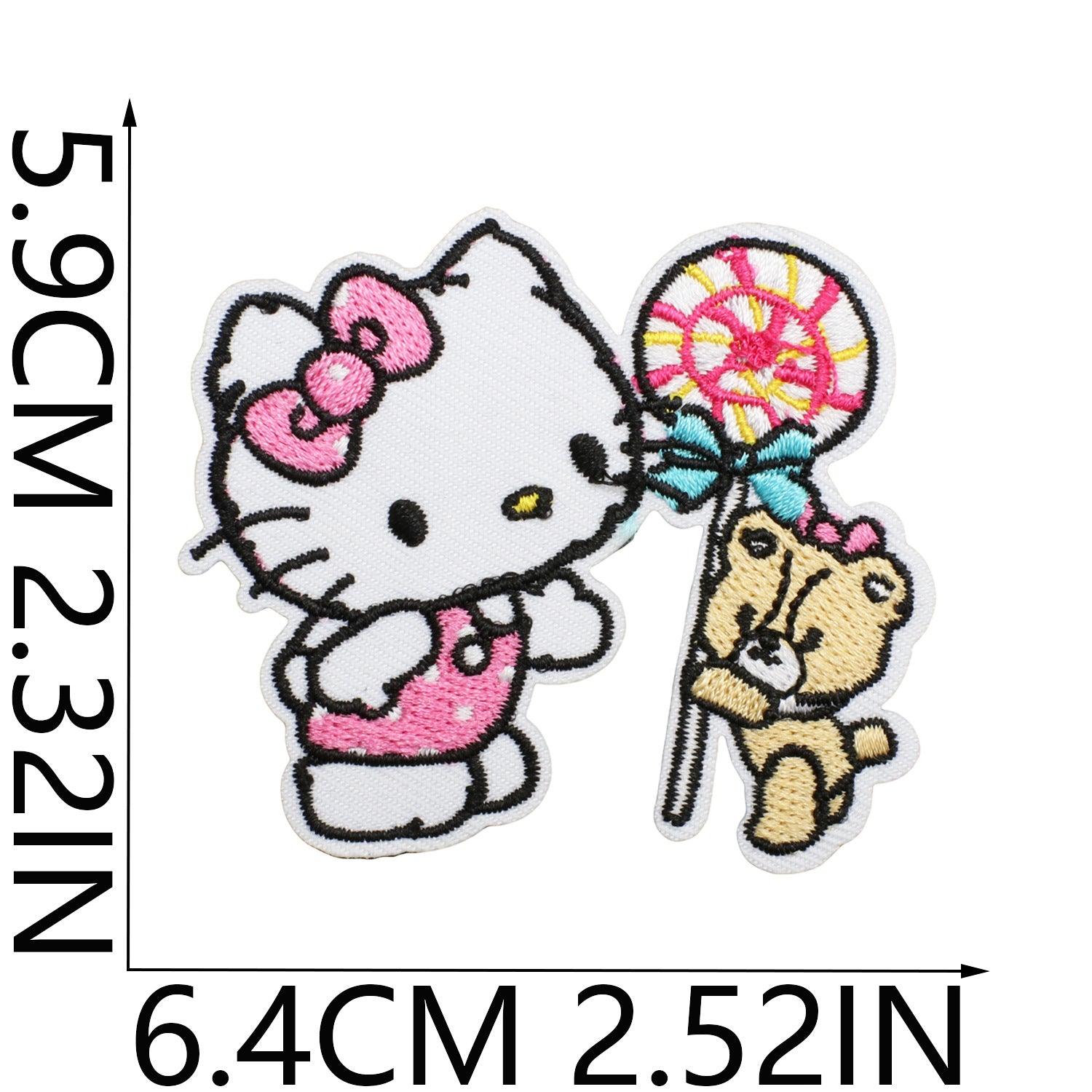 Wholesale Cute Cat Embroidery Patch Iron On Decorative Badge For Clothing Resale Gift OLY Exclusive