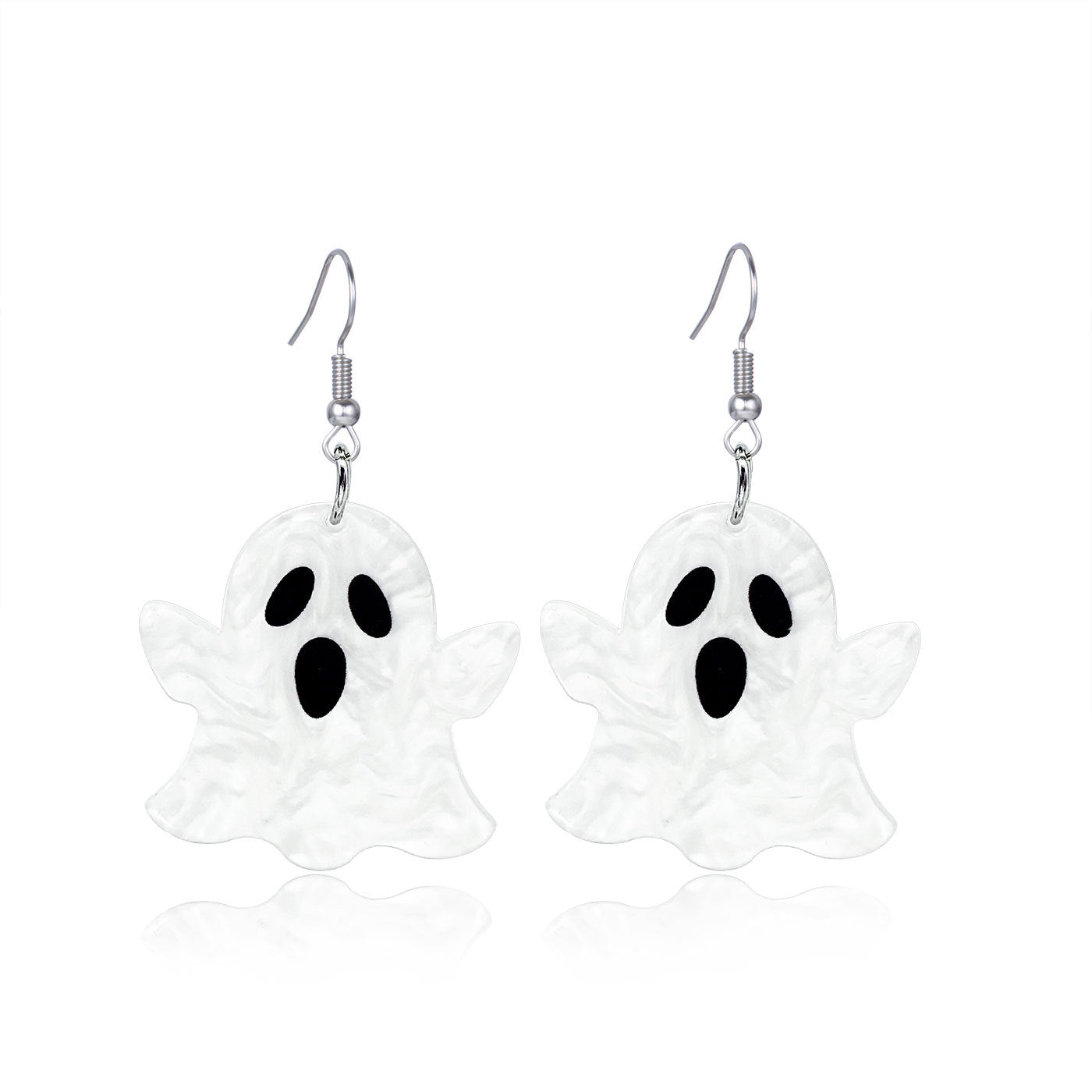 Wholesale   Web Pumpkin Stud Earrings Trendy Rhinestone Cartoon Jewelry Accessory For Party Gift
