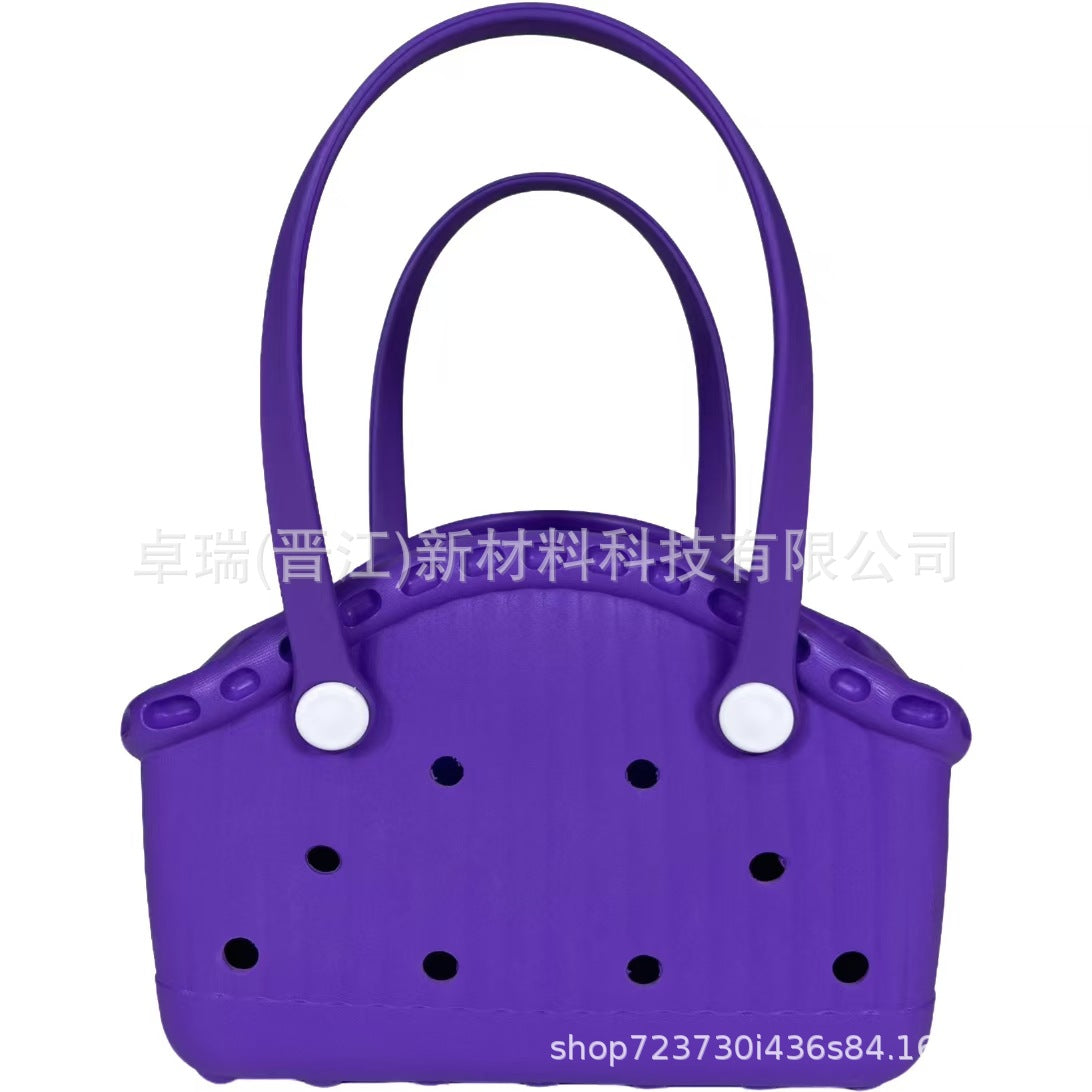 Wholesale Hot Selling EVA Beach Bag Outdoor Portable Ultra-light Handbag