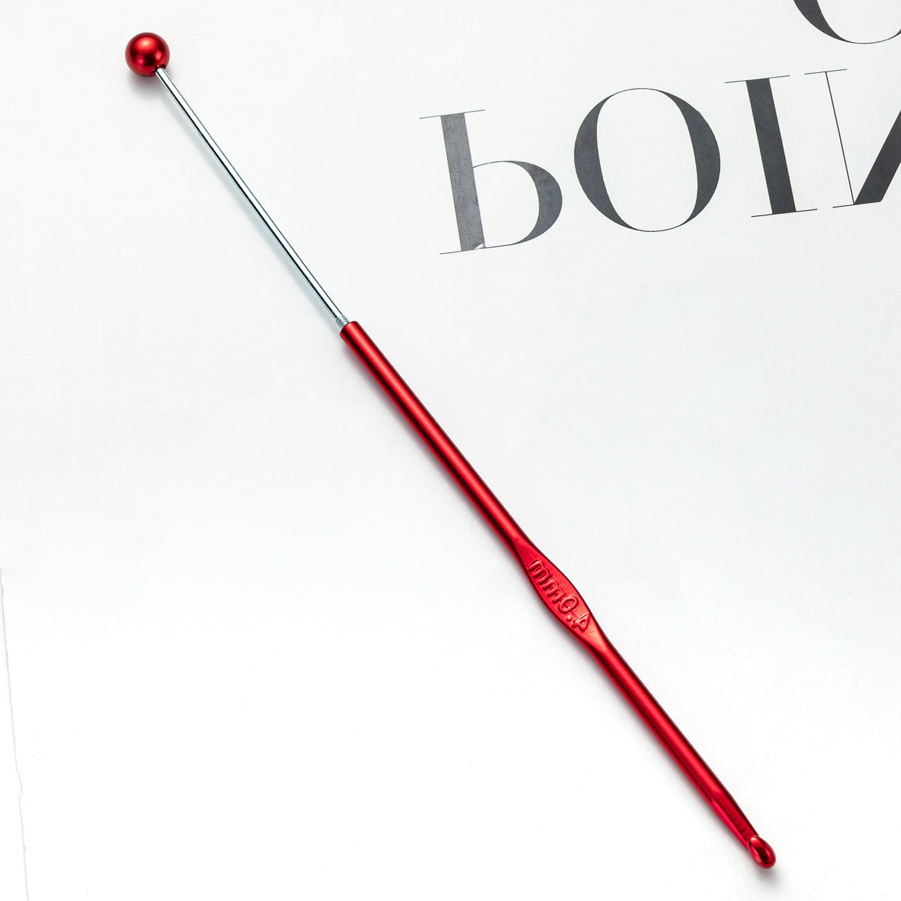 Wholesale 3mm 4mm 5mm 6mm DIY Bead Single Head Knitted Sweater Yarn Crochet Hook