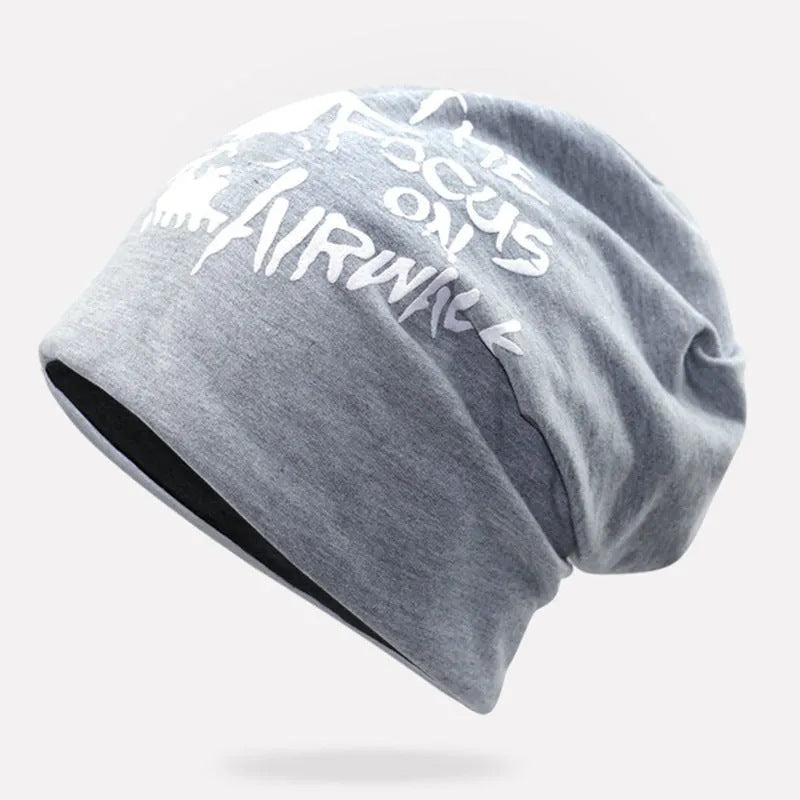 Wholesale Acrylic Black Thin Cold Hat