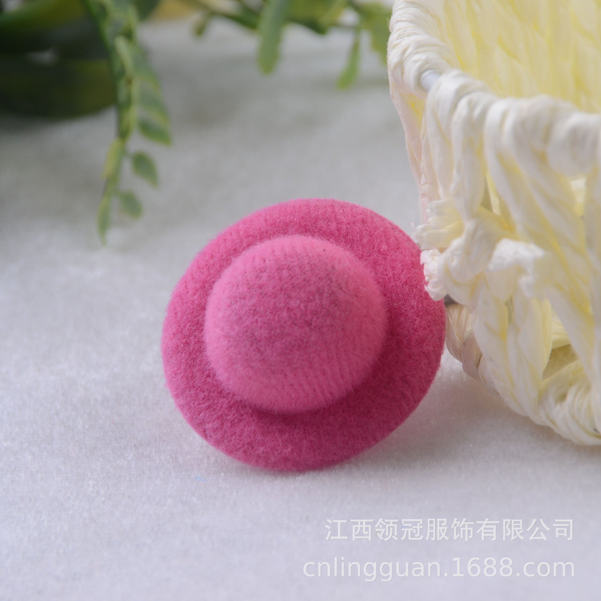 Wholesale SD Doll hat accessories brushed cloth DIY handmade hat embryo hat jewelry raw material handmade bare hat 3.5CM