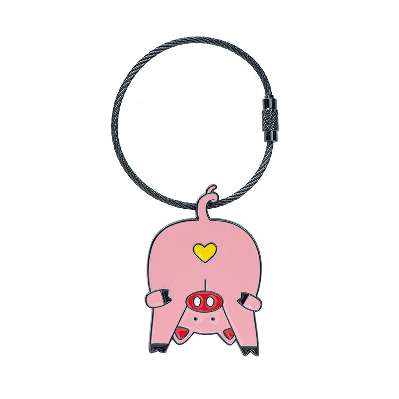 Llavero de metal animal al por mayor