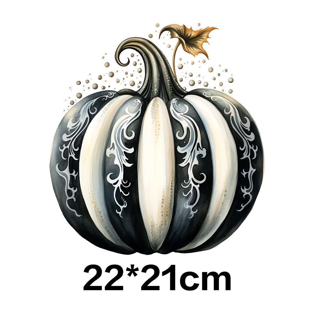 Wholesale 10pcs Halloween Black and White Horror Series UV DTF Ready to Press Transfers Wraps