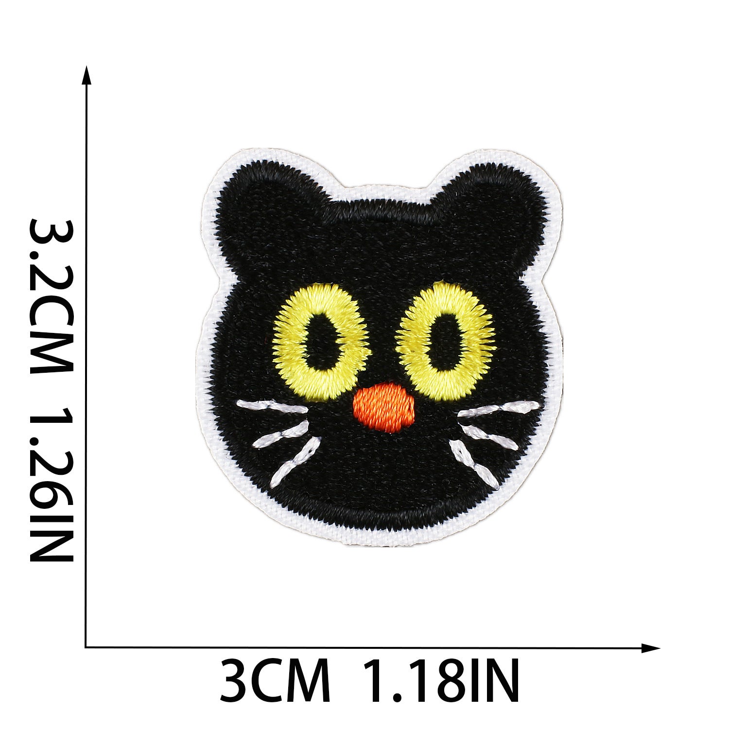 Wholesale Polyester Embroidery Patch  Owl Haunted House Pumpkin Black  Design Party Gift