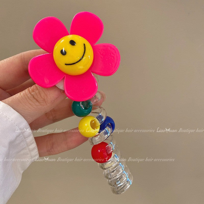 Wholesale Japanese Style Simple Bubble Braid High-grade Ponytail Braid Artifact Telephone Line Hair Scrunchies