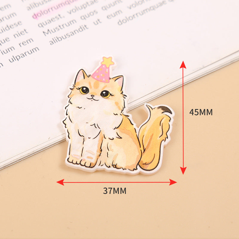 Wholesale Puppy Animal Series Acrylic Flatback Shaker