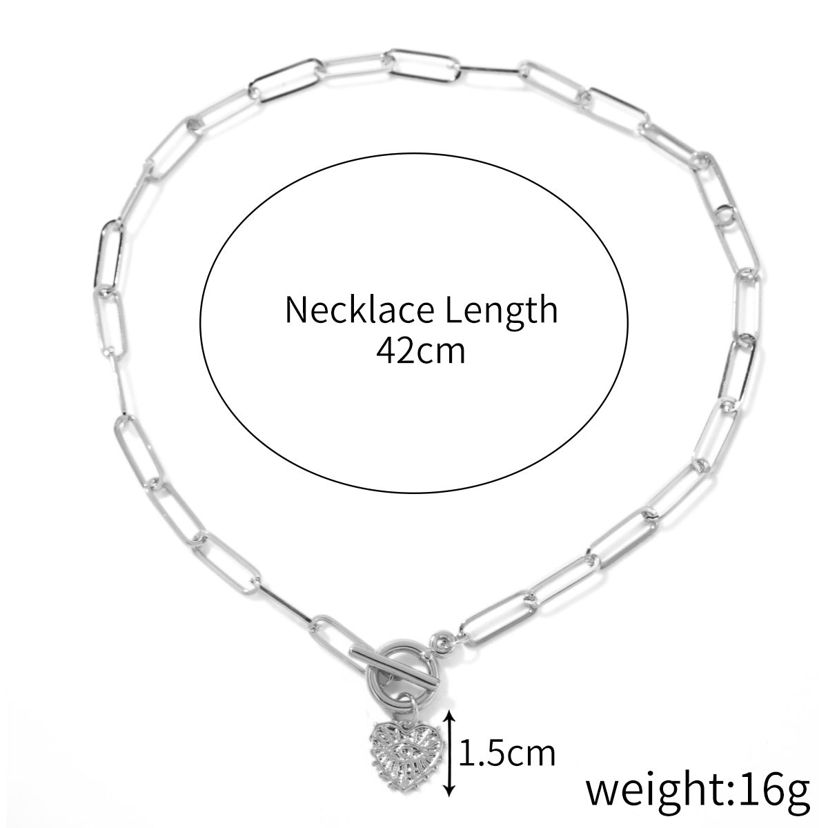 Wholesale Devil' s Eye Pendant Multi-Layer Necklace