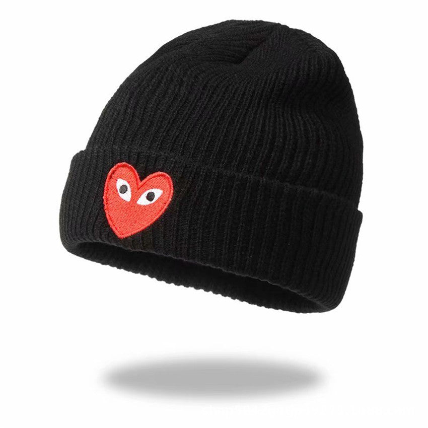 Wholesale Love Hip Hop Knitted Knitted Outdoor Warm Antifreeze Pullover Hat