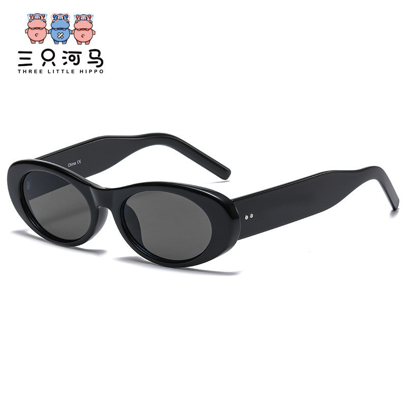 Wholesale Oval Frame Small Frame Sunglasses