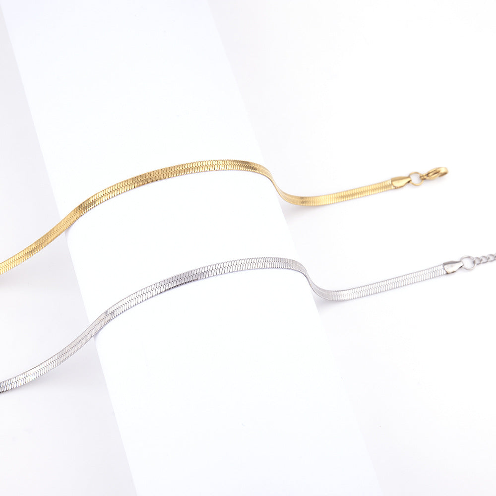 Wholesale Hip-hop Trendy Stainless Steel Necklace