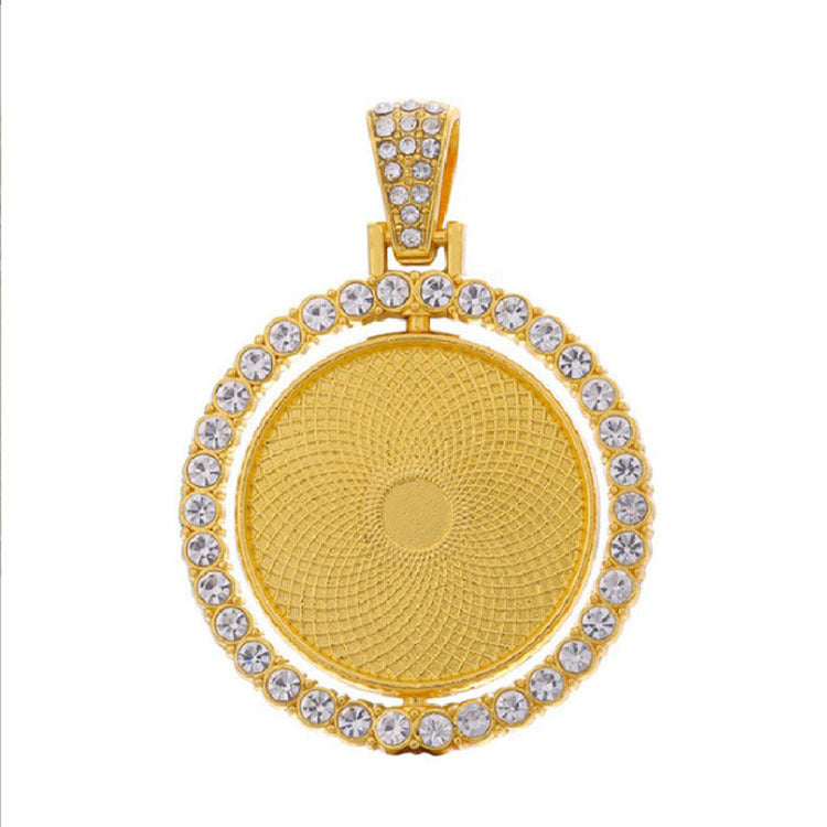 Wholesale 10PCS/PACK 30mm Double-sided Rotating Necklace Bracelet Base