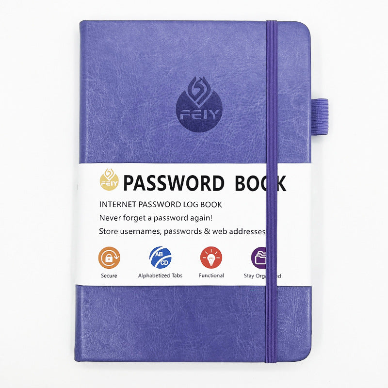 Wholesale Faux Leather English Telephone Address Password Book