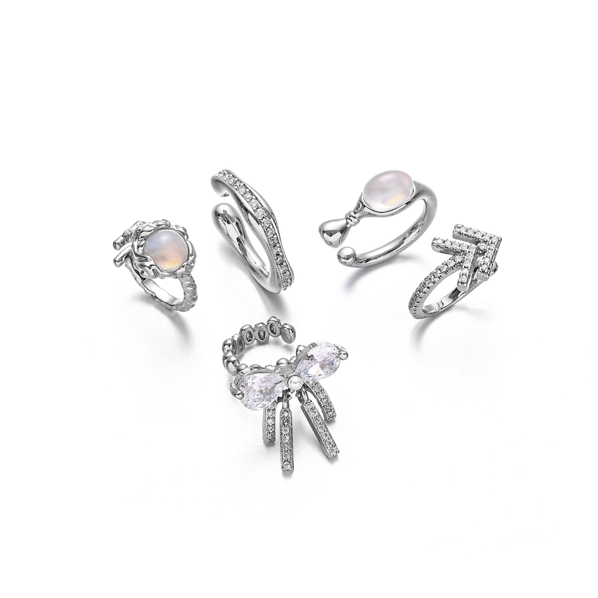 Wholesale Metal Bow Knot No-Piercing Ear Cuff