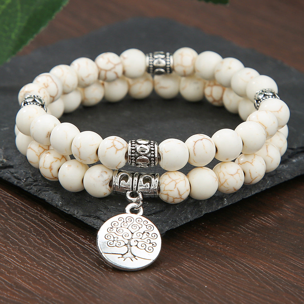 Wholesale New Coconut Shell Wood Chip Multilayer Bracelet Set