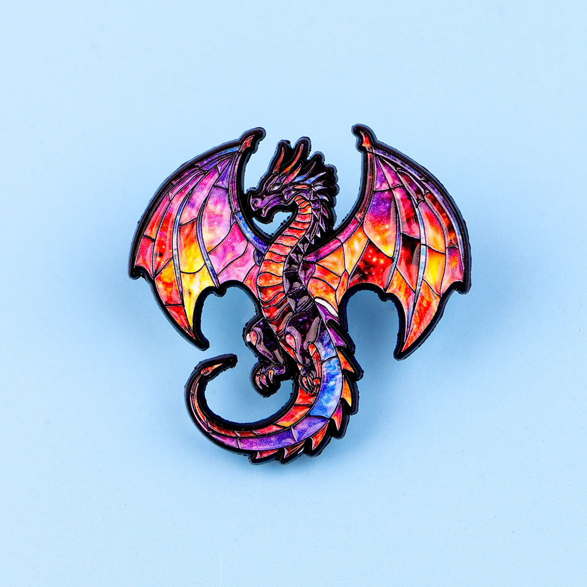 Wholesale Dragon Brooch Cartoon Metal Badge Accessories