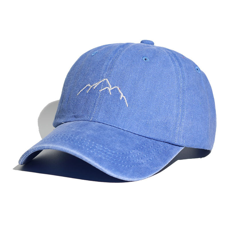 Wholesale Soft Top Embroidered Washed and Distressed Outdoor Baseball Cap