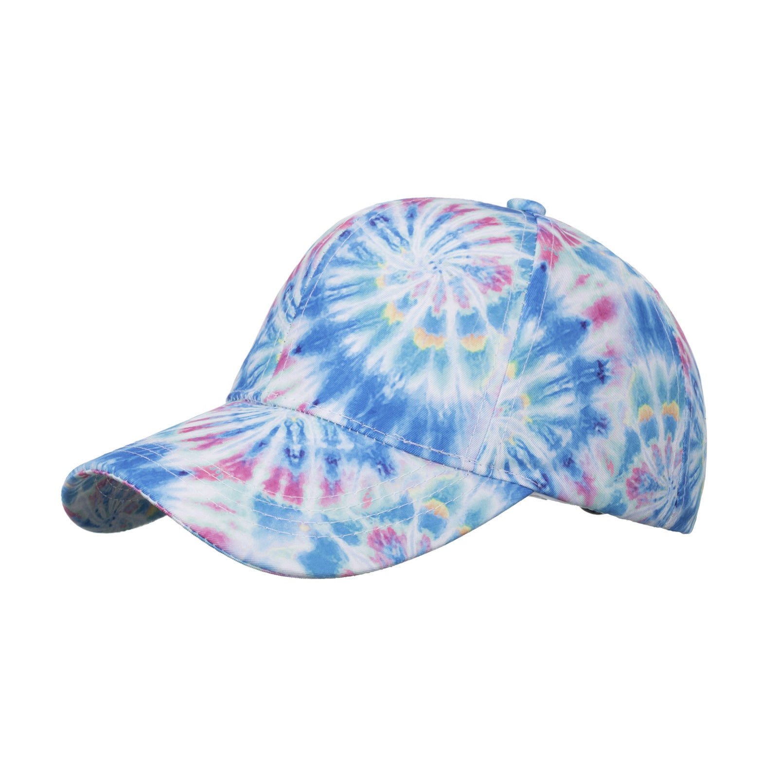 Wholesale Gradient Tie Dyed Polyester Baseball Caps