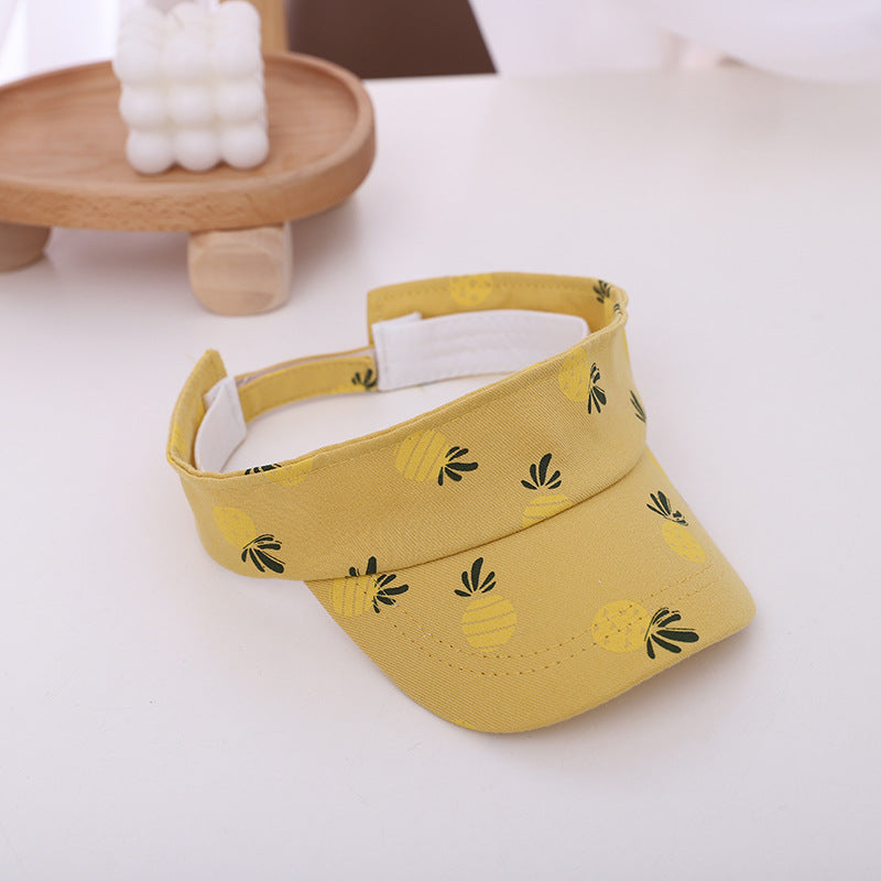 Wholesale Children's Outdoor Empty Top Cotton Baseball Caps