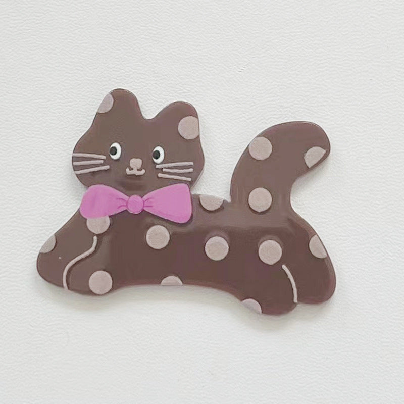 Wholesale 10pcs cute cartoon dogs and cats Acrylic Flatback