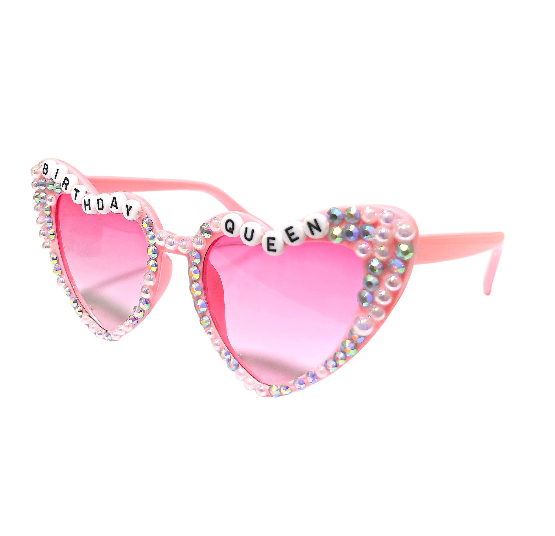 Wholesale  Peach Heart Sunglasses Wedding Heart Cat Eye Sunglasses
