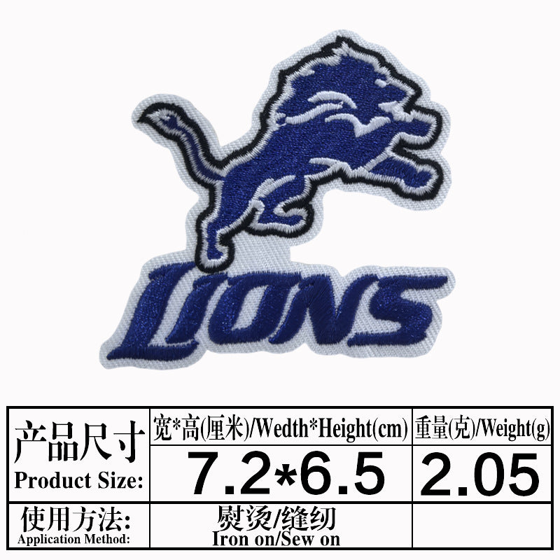 Wholesale Sports Meeting Rugby Embroidery DIY Patches OLY Exclusive