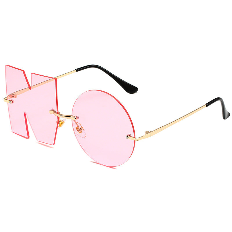 Wholesale PC NO Irregular Rimless Sunglasses