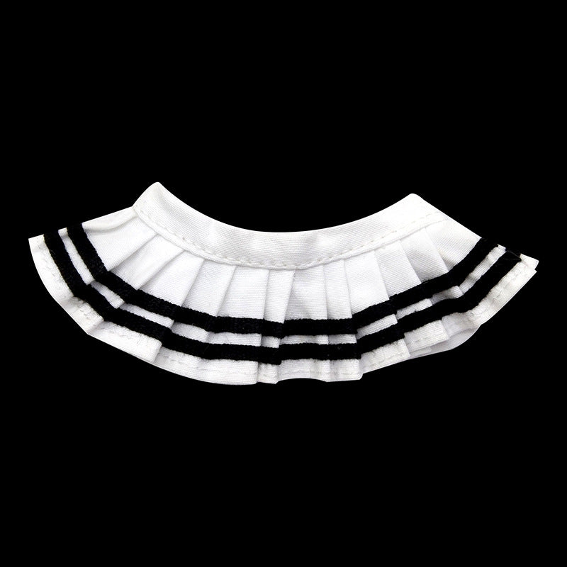 Wholesale 17cm doll clothes change outfit pleated skirt Doll Accessories