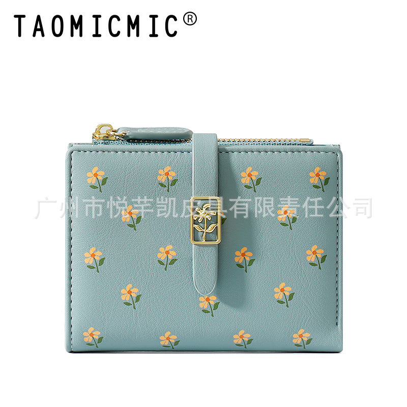 Wholesale Printed Short Cute Cartoon Female Short Coin Purse