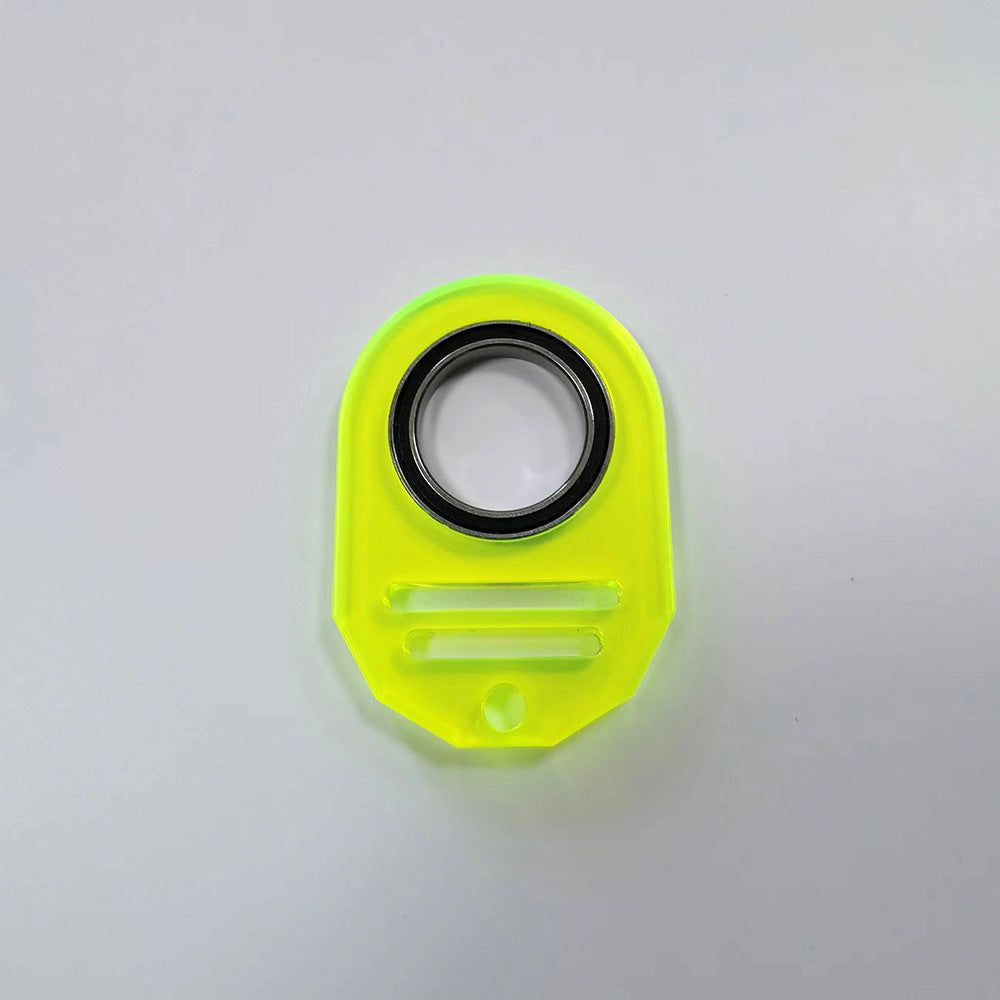 ACRYLIC ACRYLIC ACRYLIC ACRYLECHE FIDGET Spinner Keychain