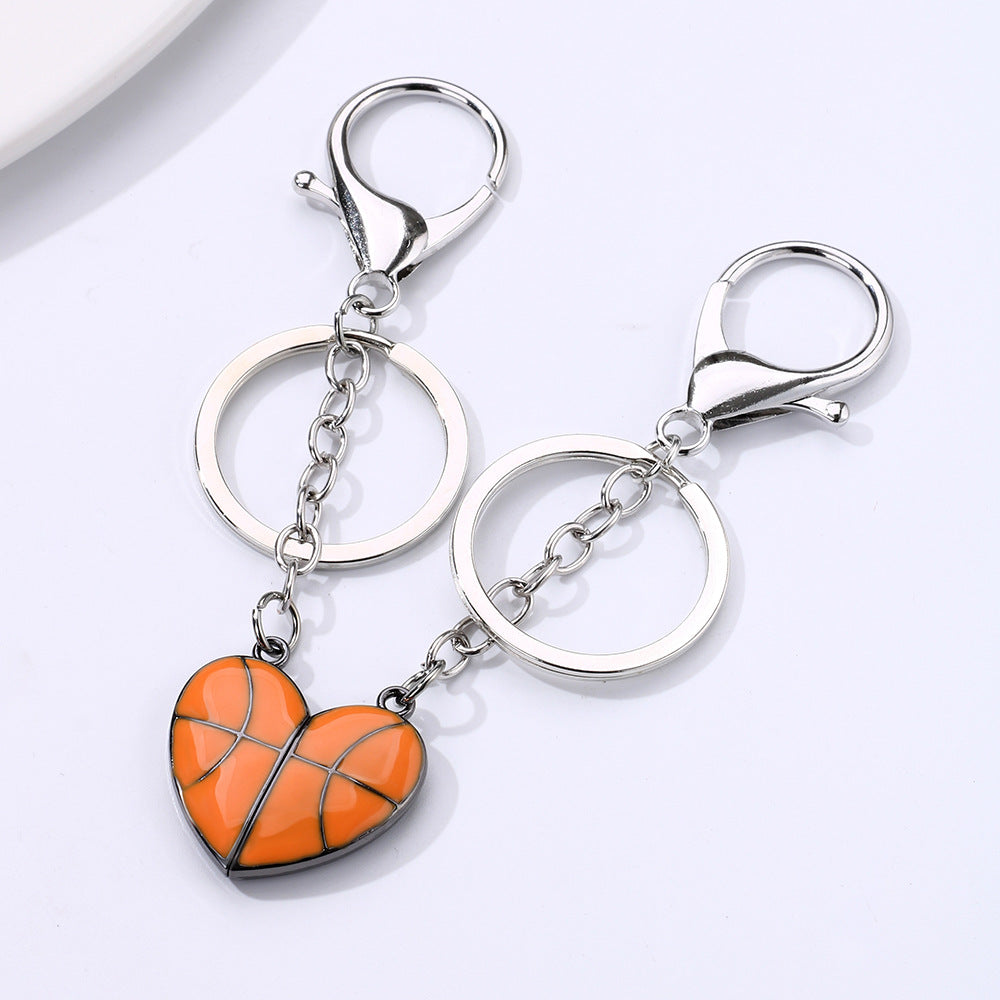 Wholesale Cartoon Sports Basketball Alloy Keychain