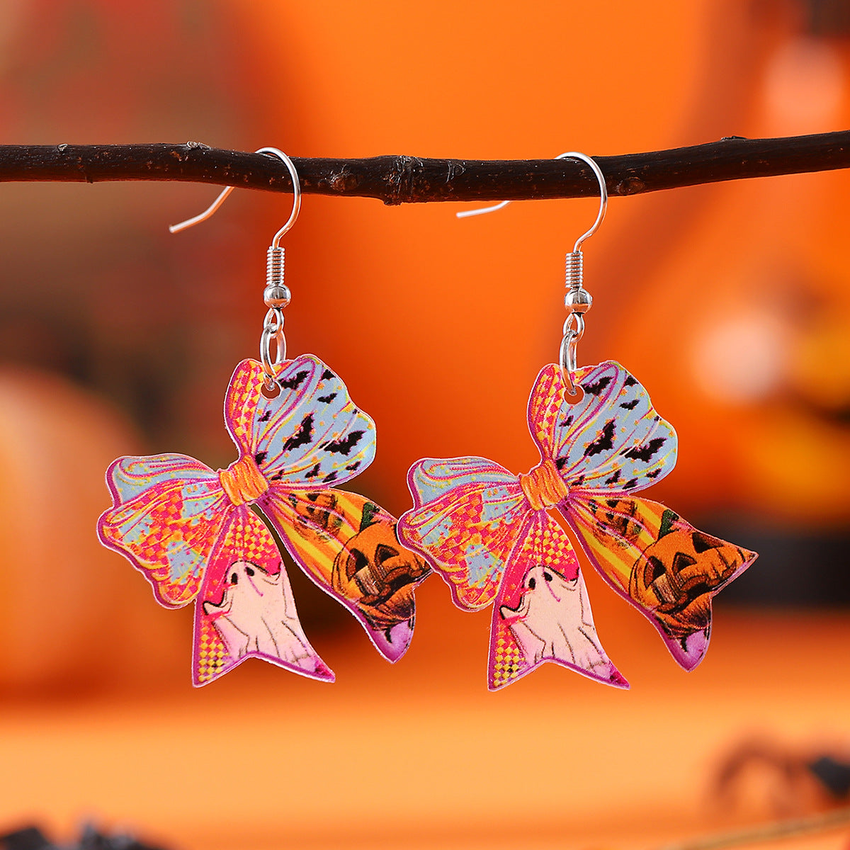 Wholesale  colorful acrylic drop earrings