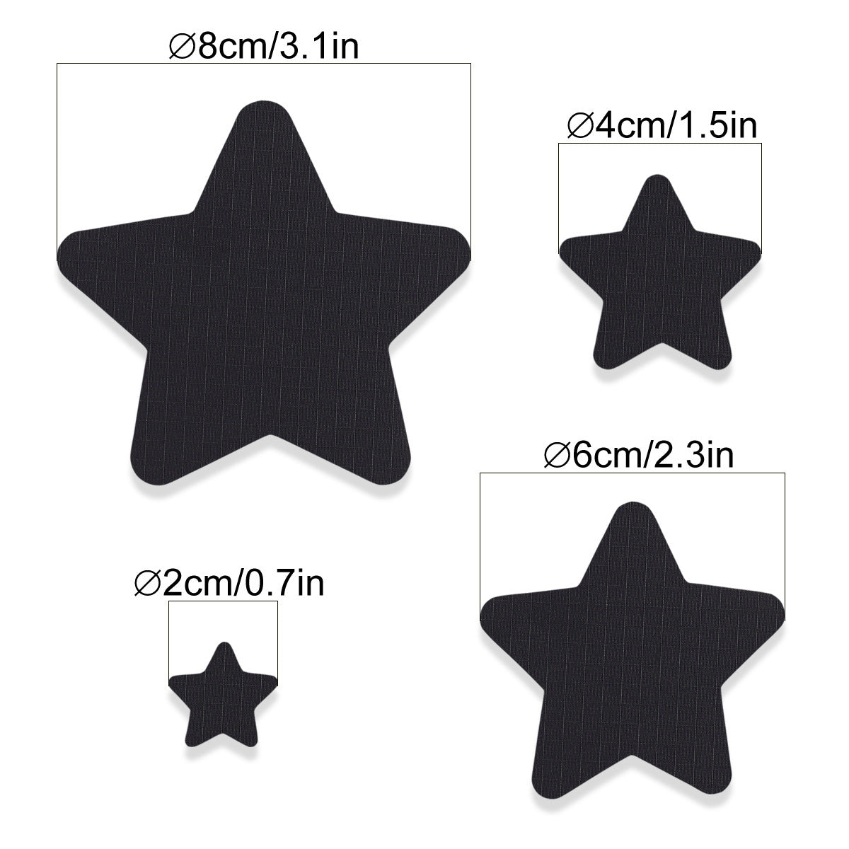 Wholesale Sapphire Blue Nylon Self Adhesive Repair Patches 11 Pack No Sew Waterproof Fabric For Coats Raincoats Tents Down ets Everyday Home Travel Gift