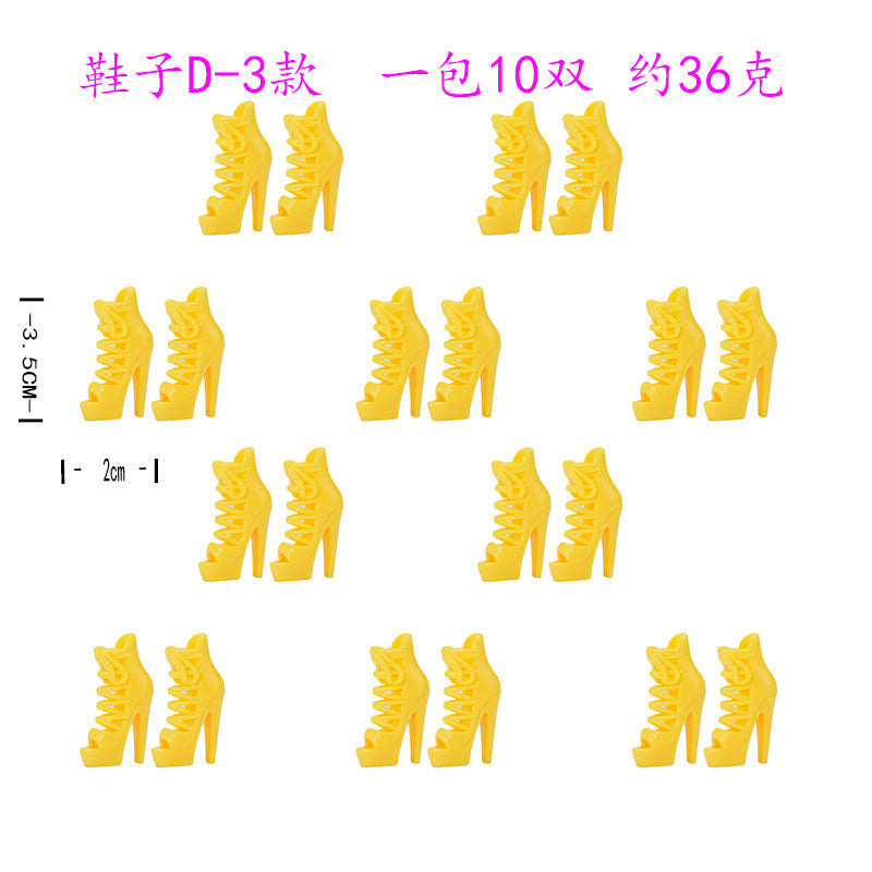 Wholesale 5pcs New style suitable for 30CM doll toy accessories shoes