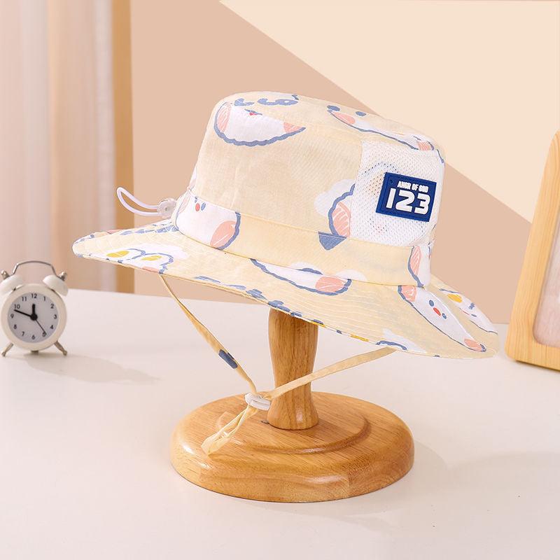 Wholesale Cotton Children's Thin Fisherman Hats