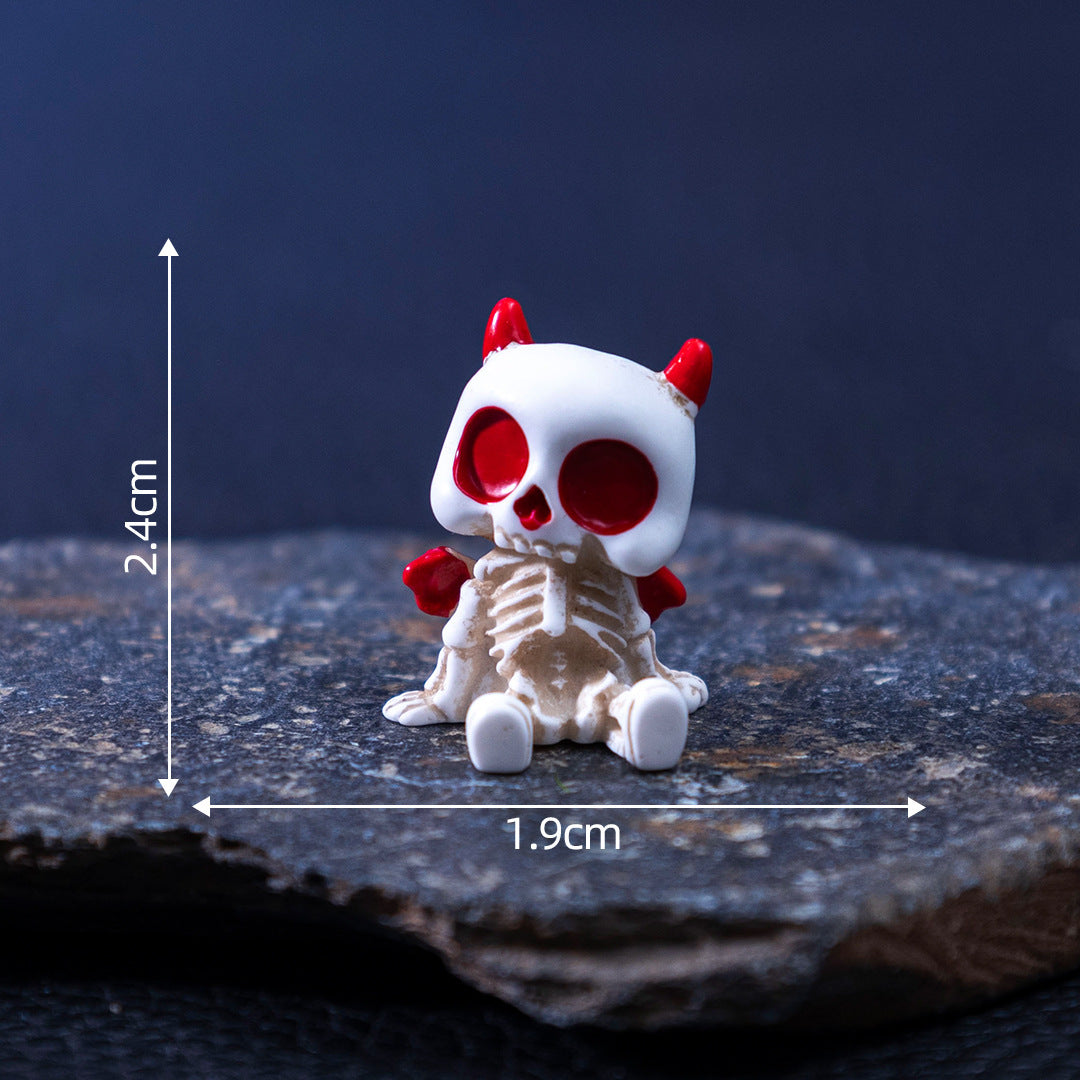 Wholesale 5pcs Candy Pumpkin Skull Doll Decorations