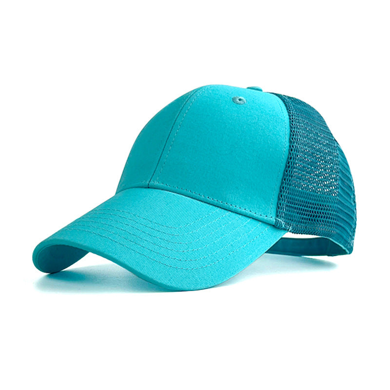 Wholesale Breathable Pure Cotton Net Baseball Caps