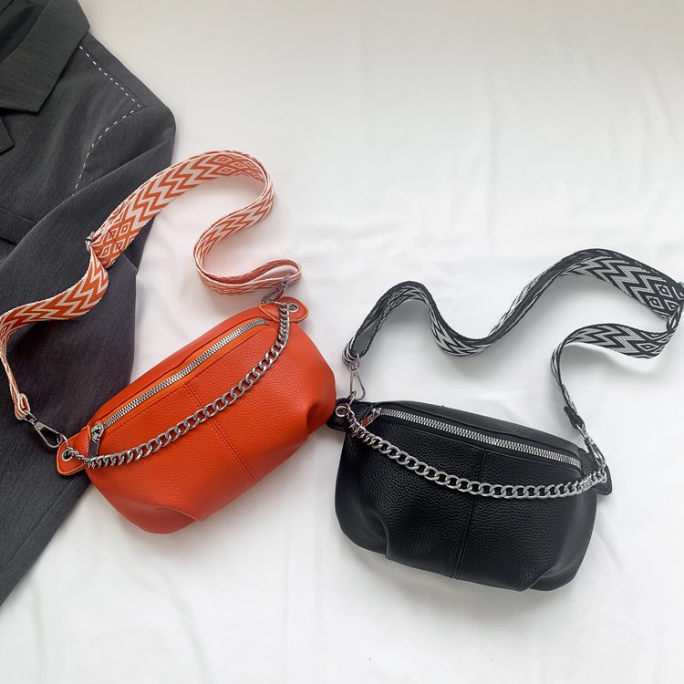 Wholesale Chest Bag Chain PU Shoulder Bag