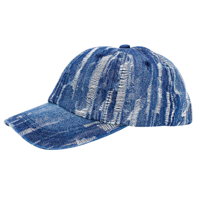 Wholesale Denim Distressed Baseball Caps