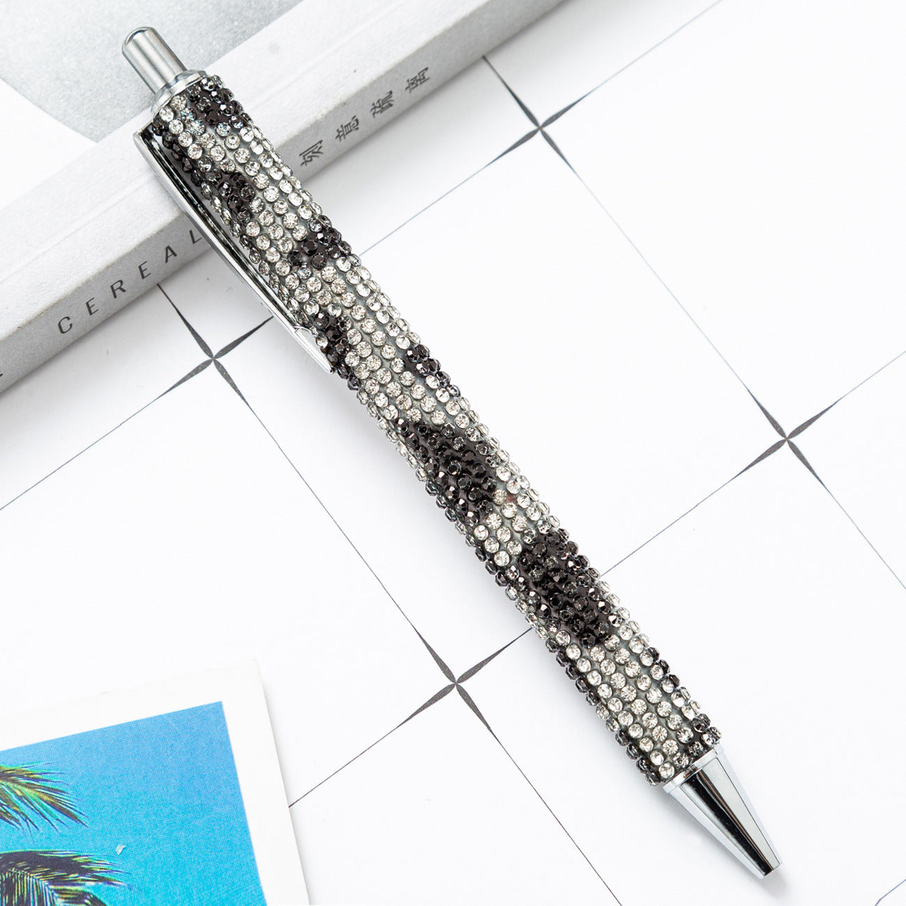 Wholesale Pressing Rhinestone Metal Pens
